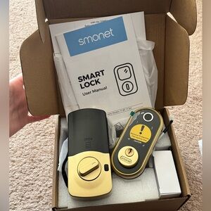 Smonet Smart Lock with Fingerprint & IC Fobs